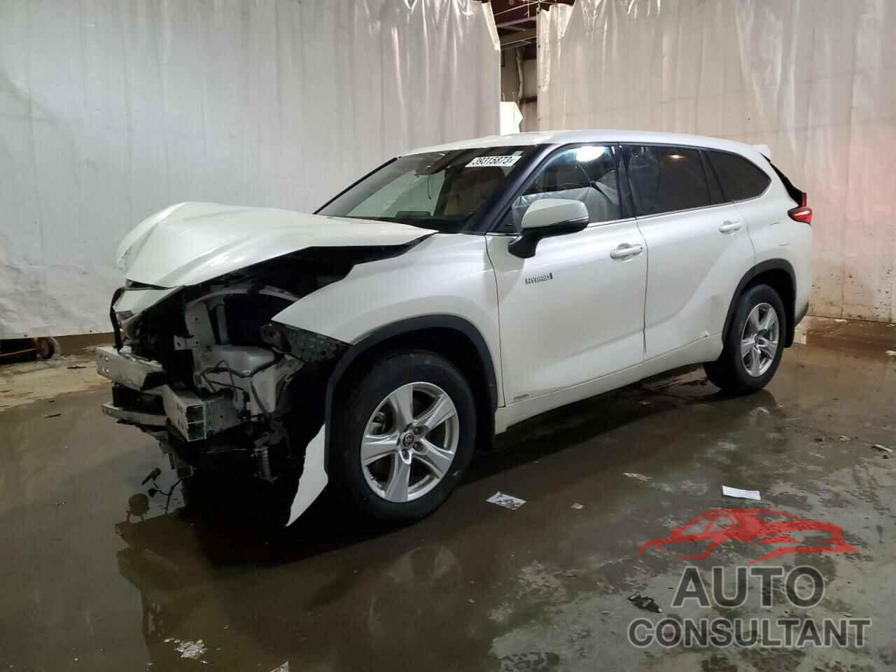 TOYOTA HIGHLANDER 2021 - 5TDBBRCH0MS530190
