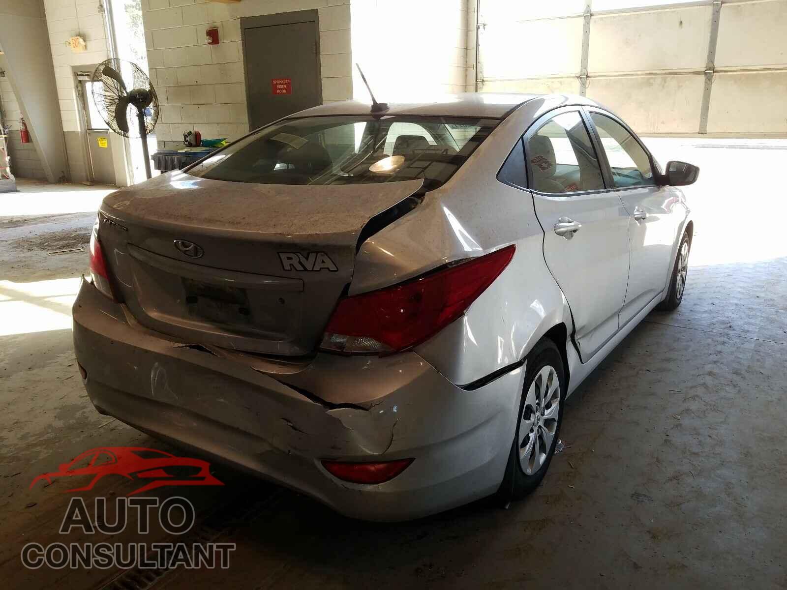 HYUNDAI ACCENT 2016 - KMHCT4AE5GU136712
