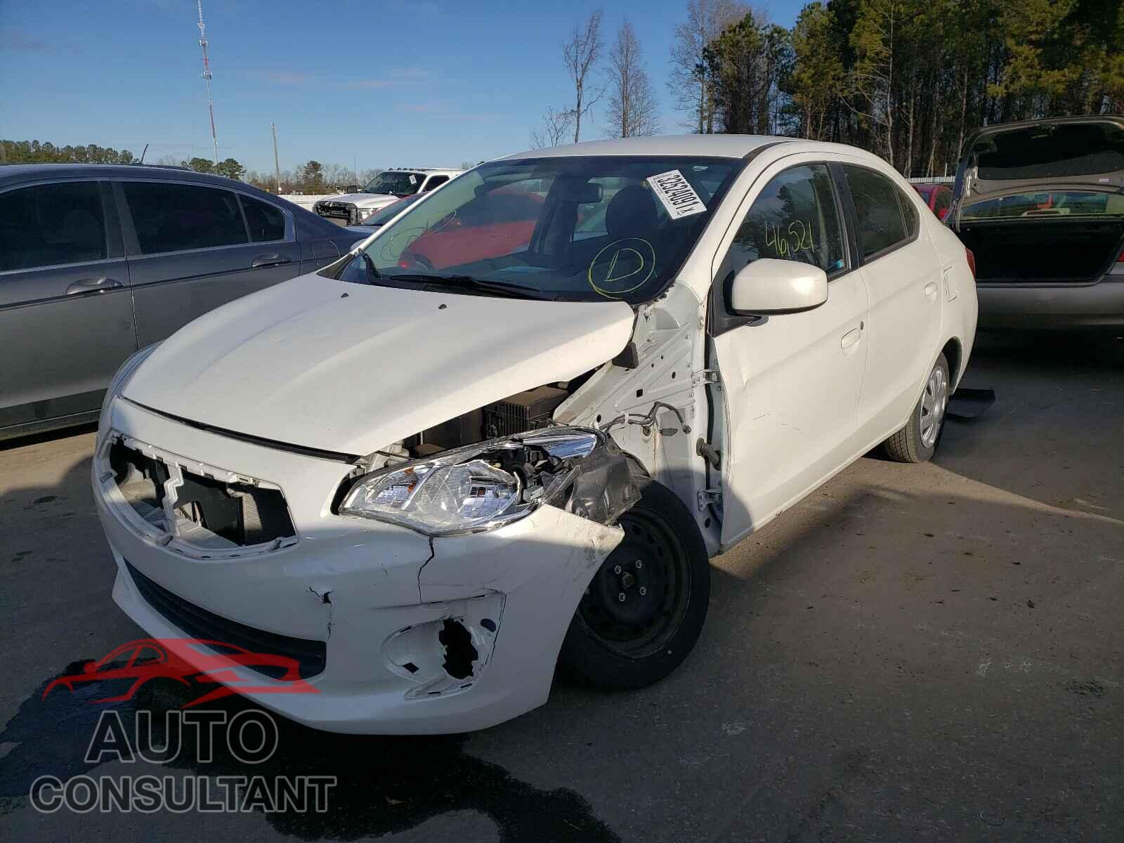 MITSUBISHI MIRAGE 2017 - ML32F3FJ4HHF17989