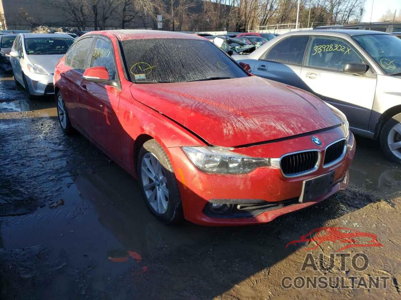 BMW 3 SERIES 2016 - WBA8A3C58GK551412