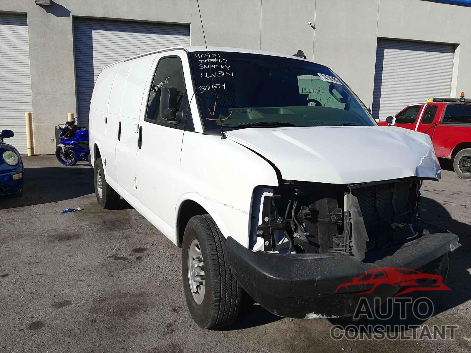 CHEVROLET EXPRESS 2019 - 1GCWGAFG9K1221514