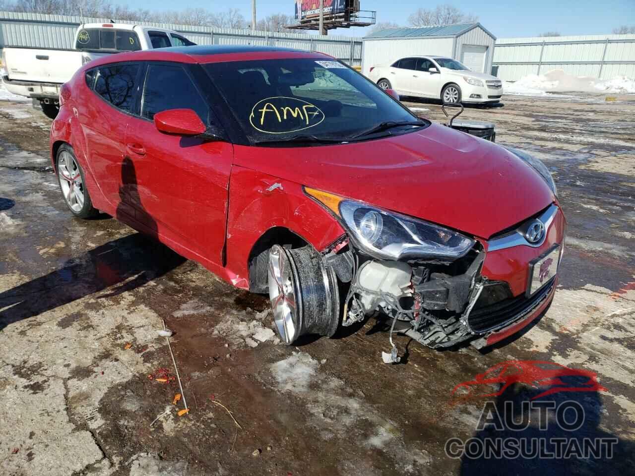 HYUNDAI VELOSTER 2017 - KMHTC6ADXHU321049