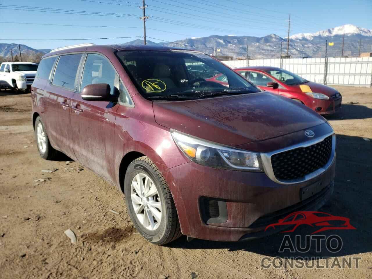 KIA SEDONA 2016 - KNDMB5C16G6128831