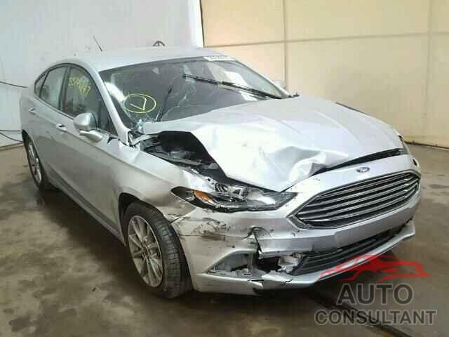 FORD FUSION 2017 - 3FA6P0H73HR205594