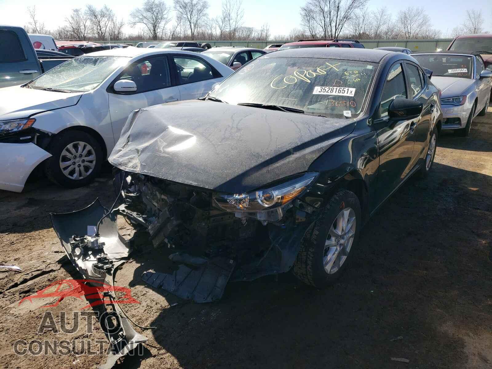 MAZDA 3 2017 - 3MZBN1U73HM136510