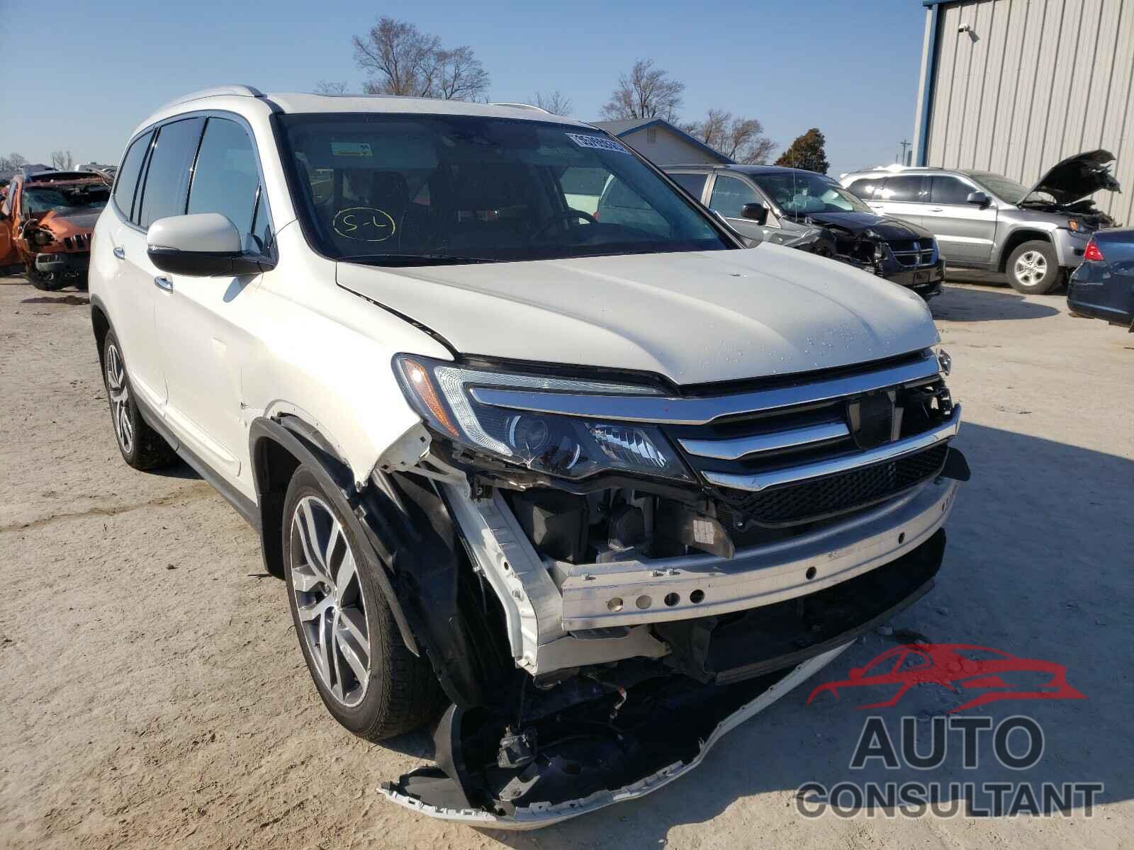 HONDA PILOT 2017 - 5FNYF6H02HB016335