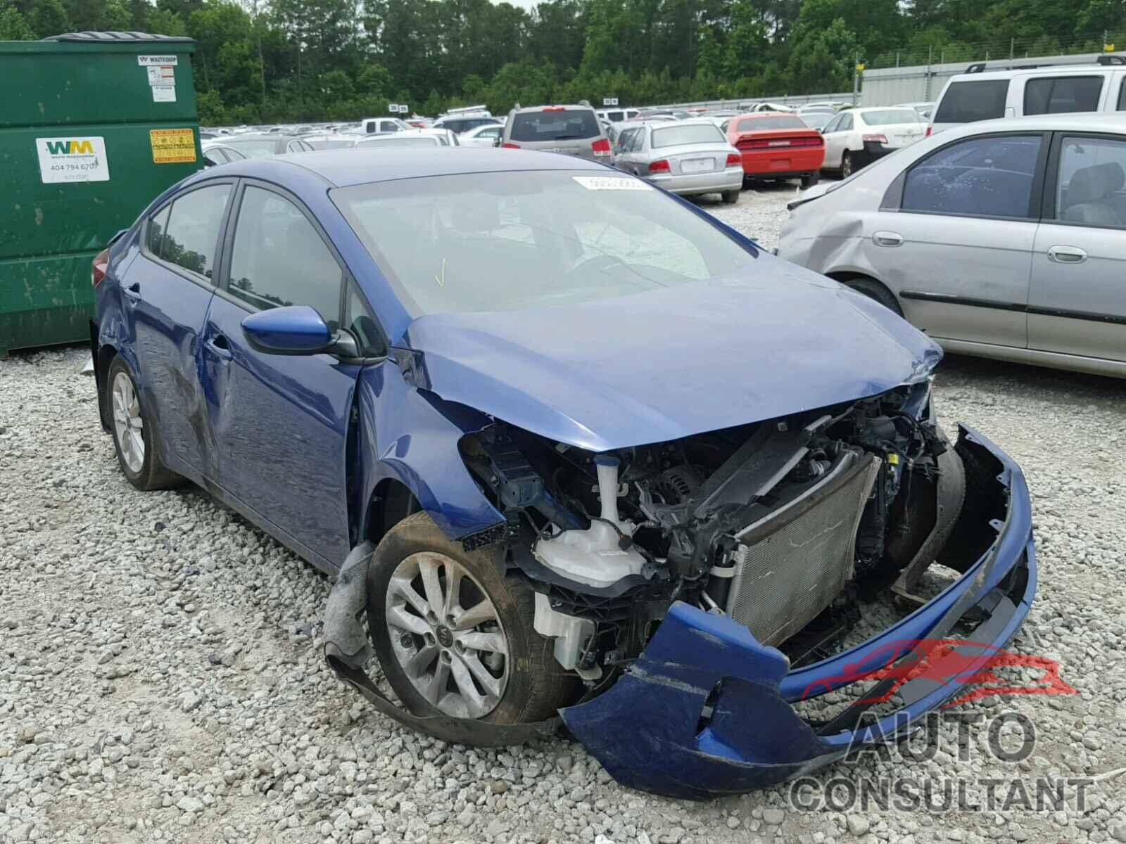KIA FORTE 2017 - 3KPFL4A75HE010384