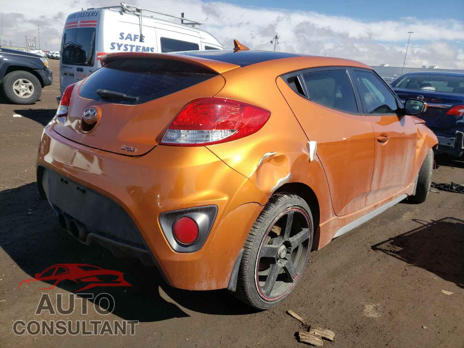 HYUNDAI VELOSTER 2016 - KMHTC6AE8GU254605