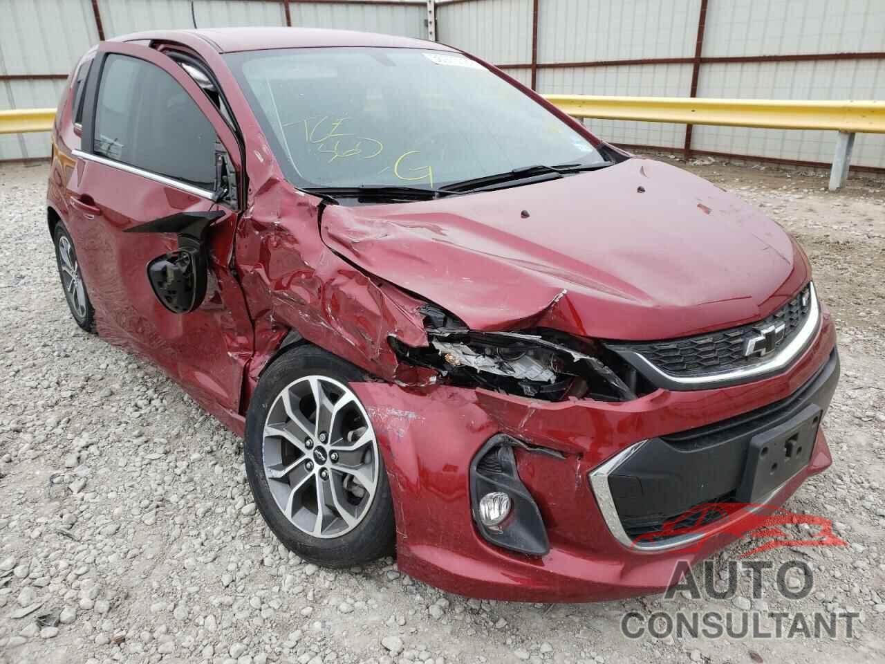 CHEVROLET SONIC 2019 - 1G1JD6SB9K4123245