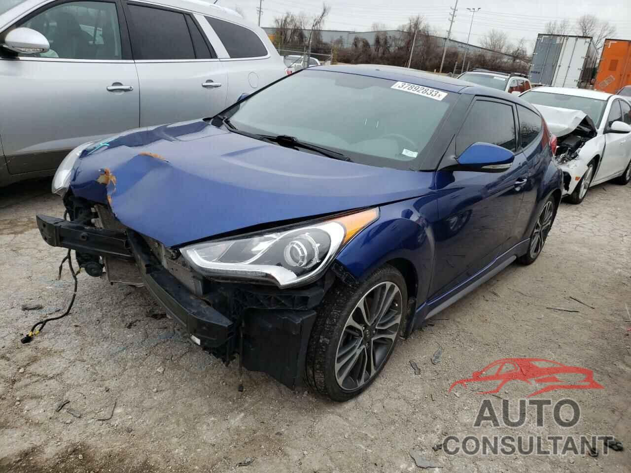 HYUNDAI VELOSTER 2016 - KMHTC6AE3GU276012