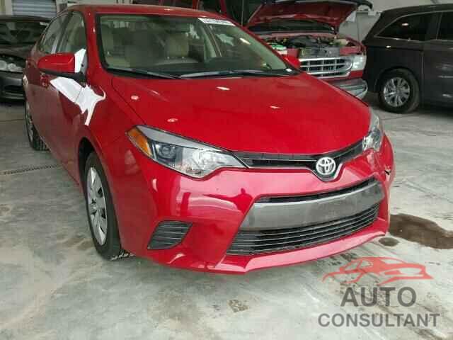 TOYOTA COROLLA 2016 - 2T1BURHE5GC667132
