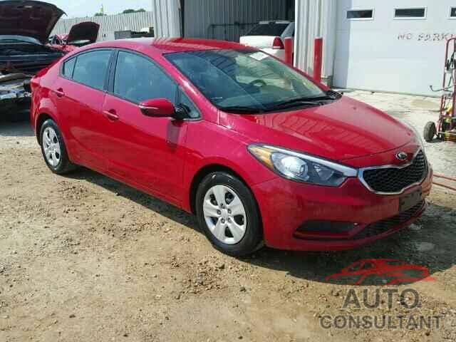 KIA FORTE 2015 - KNAFX4A62F5435207