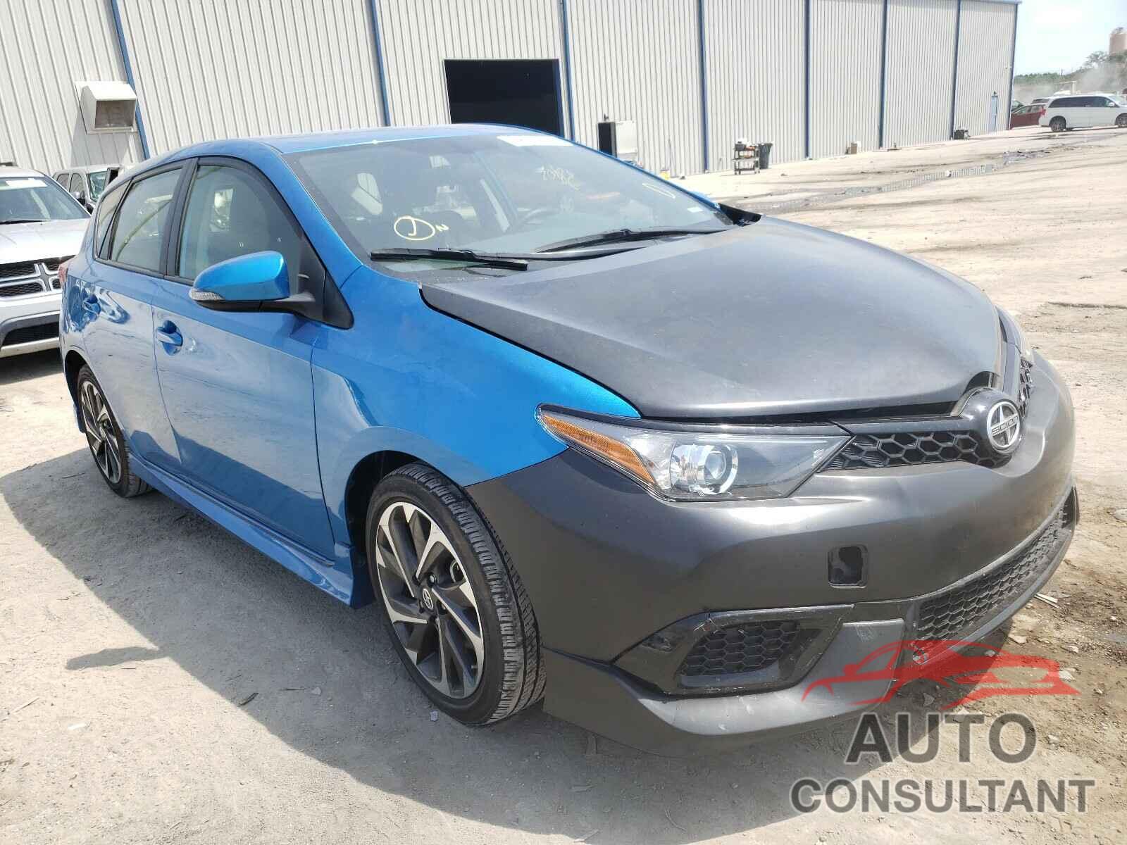 TOYOTA SCION 2016 - JTNKARJE7GJ516683