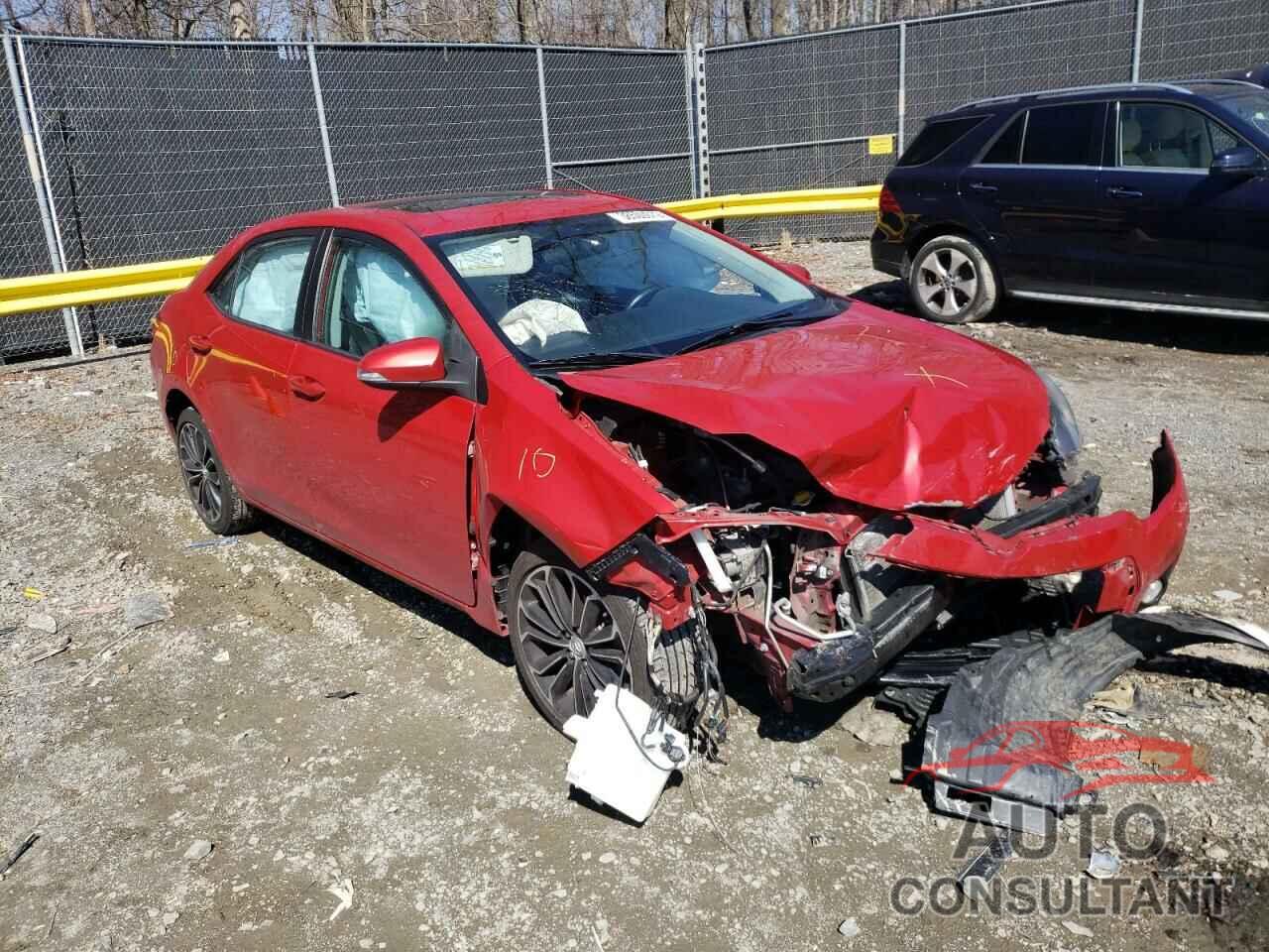TOYOTA COROLLA 2016 - 2T1BURHEXGC577555