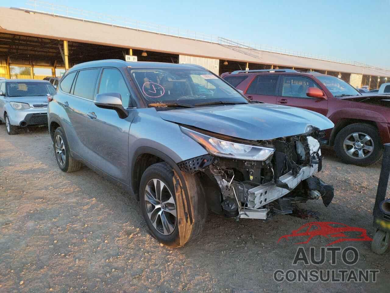 TOYOTA HIGHLANDER 2020 - 5TDGZRAHXLS011506