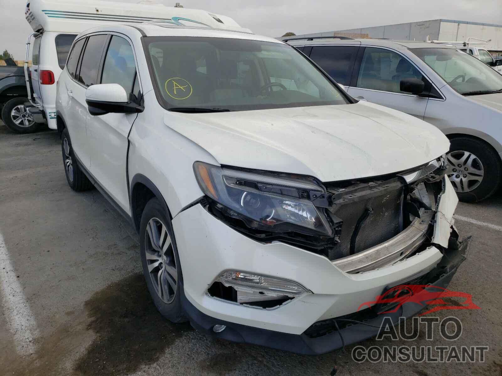 HONDA PILOT 2017 - 5FNYF6H52HB002317