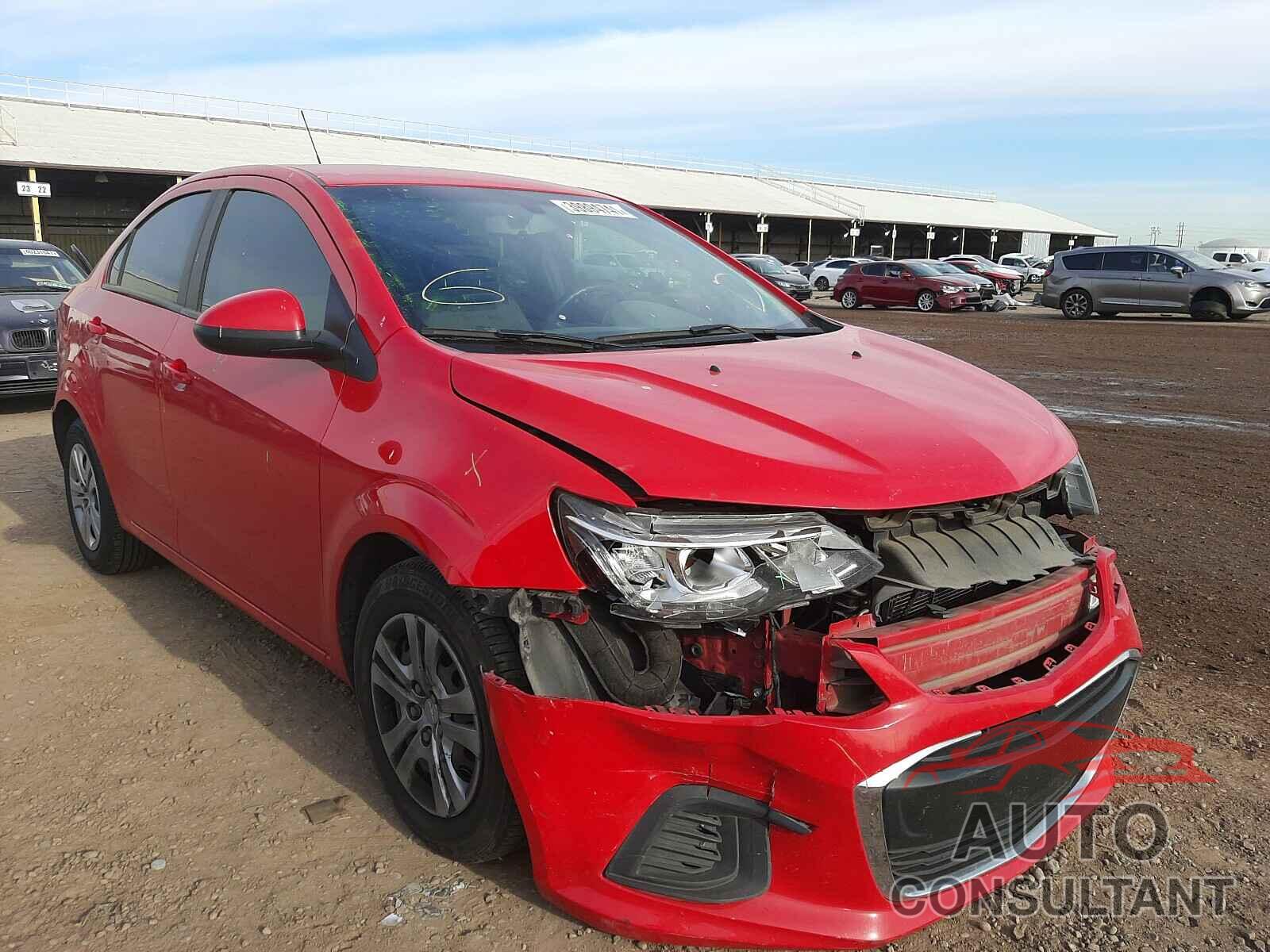 CHEVROLET SONIC 2017 - 1G1JB5SH6H4121806