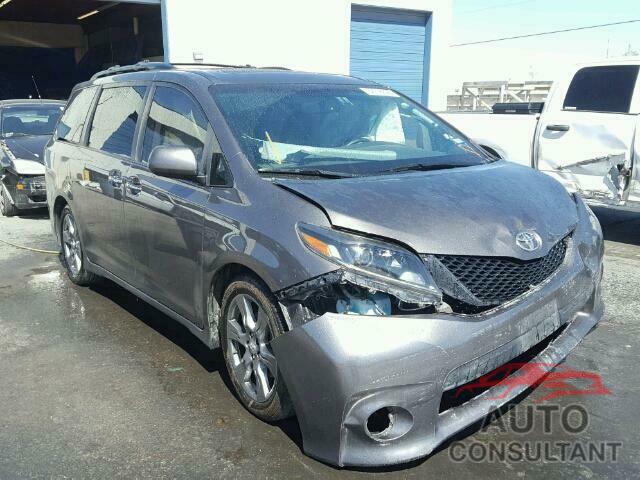 TOYOTA SIENNA 2015 - 5TDXK3DC2FS595647