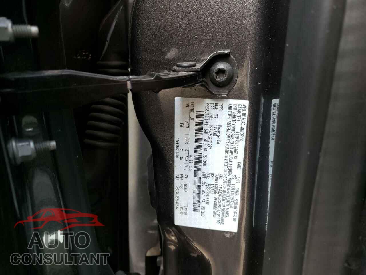 FORD CMAX 2016 - 1FADP5CU5GL101199