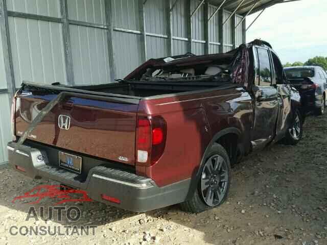 HONDA RIDGELINE 2017 - 5FPYK2F58HB003373