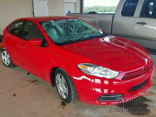 DODGE DART 2016 - 1C3CDFAA9GD704216