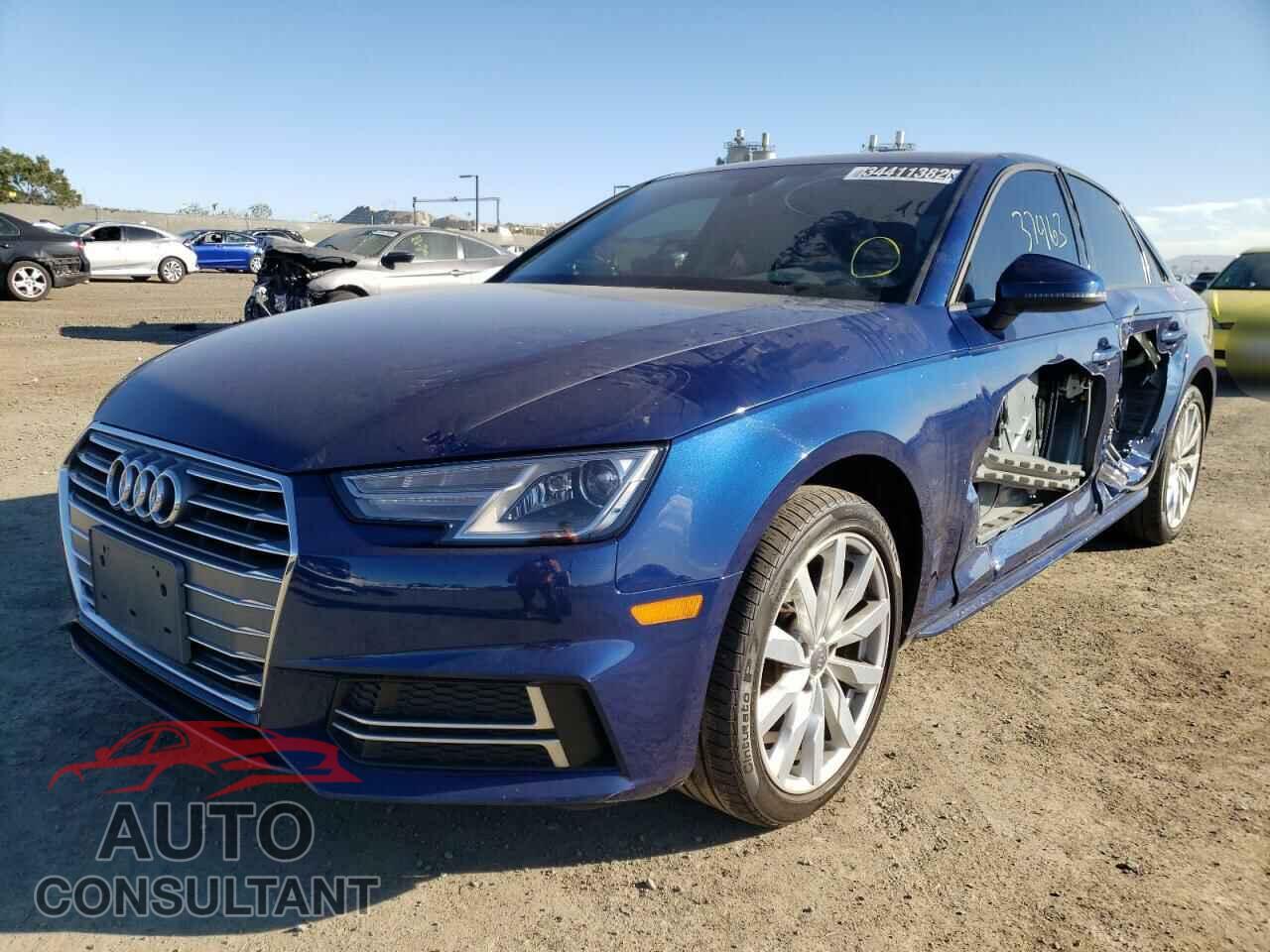 AUDI A4 2018 - WAUKMAF48JA089760