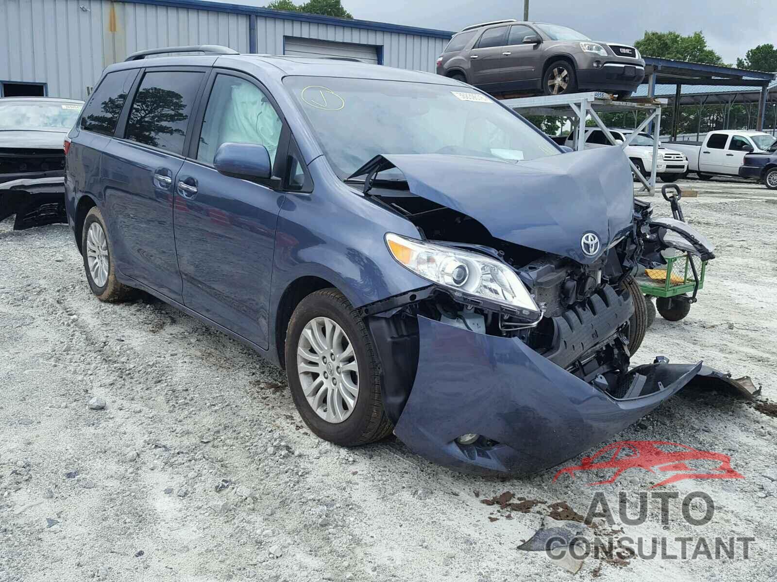 TOYOTA SIENNA 2016 - 5TDYK3DC8GS707616