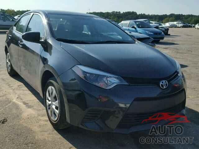 TOYOTA COROLLA 2016 - 2T1BURHE3GC623436