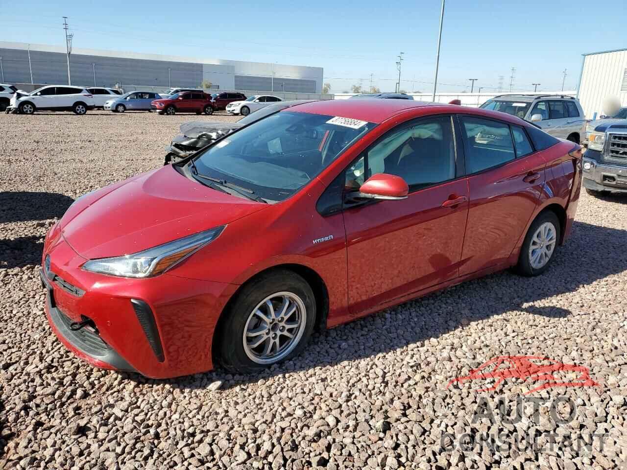 TOYOTA PRIUS 2020 - JTDKARFU6L3120053