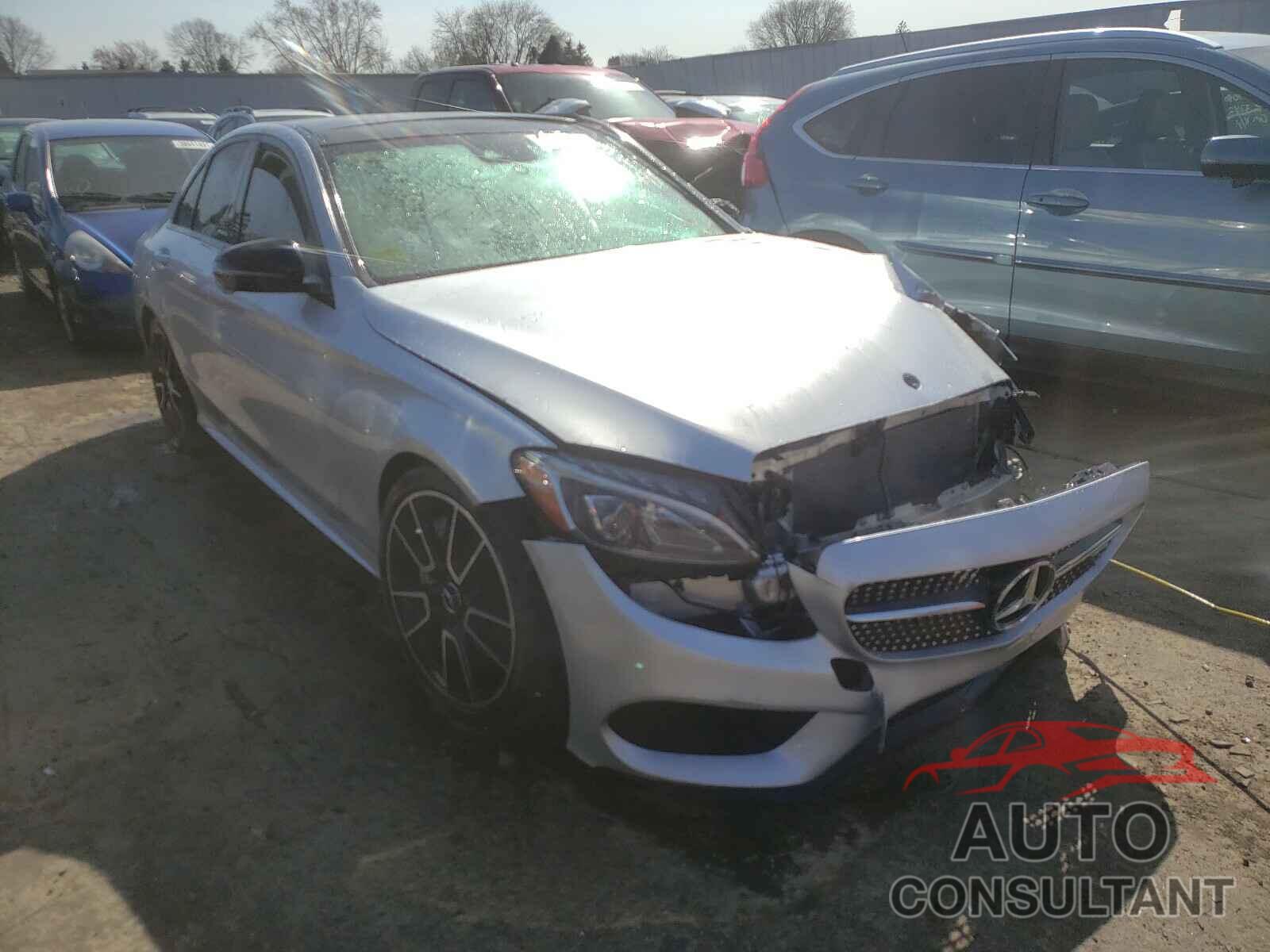 MERCEDES-BENZ C-CLASS 2017 - 55SWF6EB1HU185046