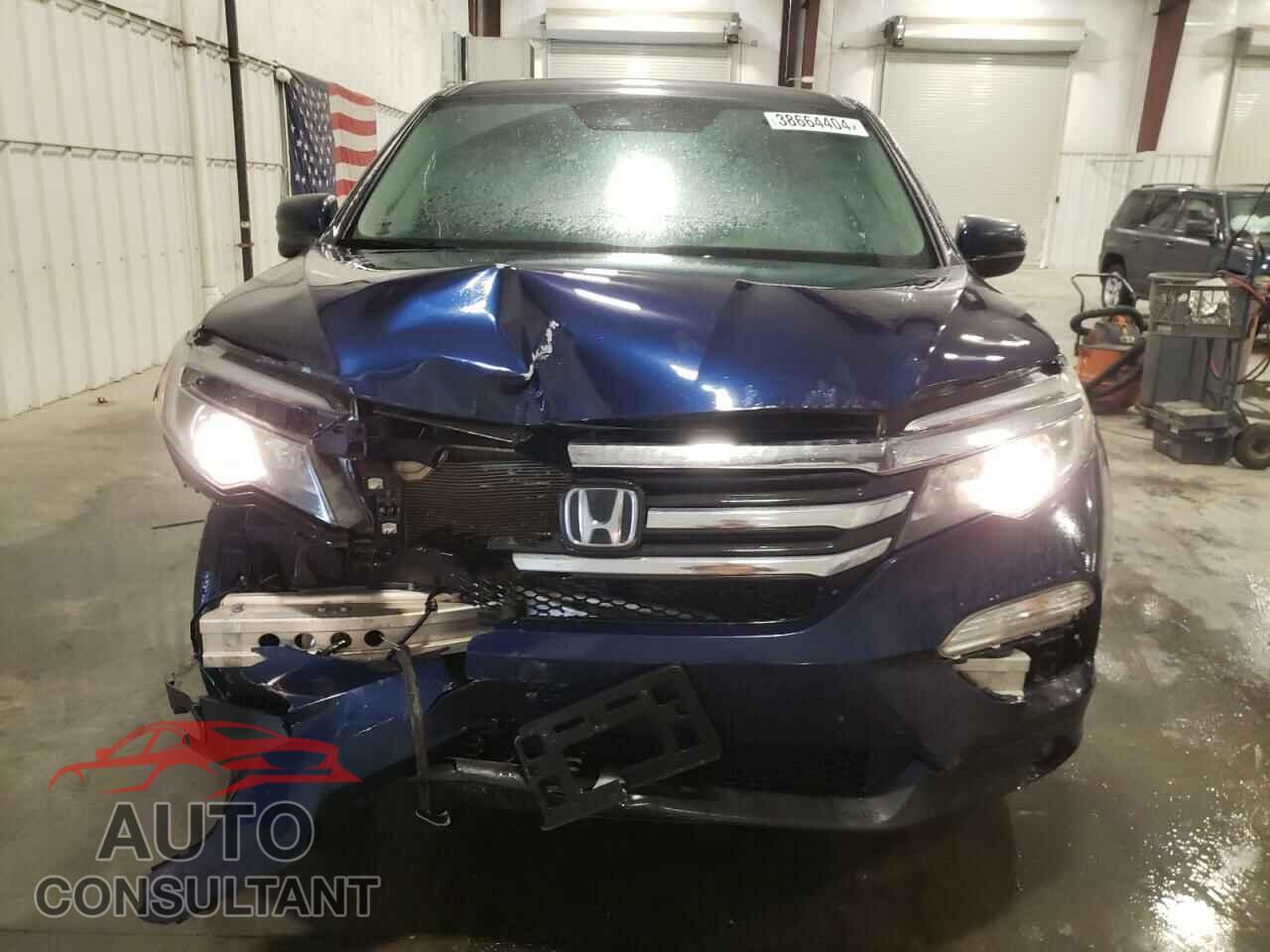 HONDA PILOT 2017 - 5FNYF6H69HB078965