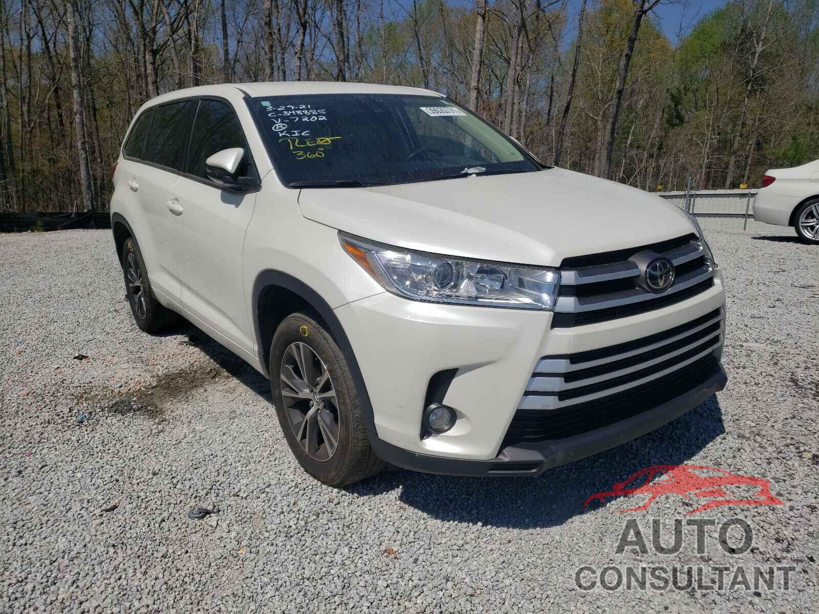 TOYOTA HIGHLANDER 2018 - 5TDZZRFH6JS277202
