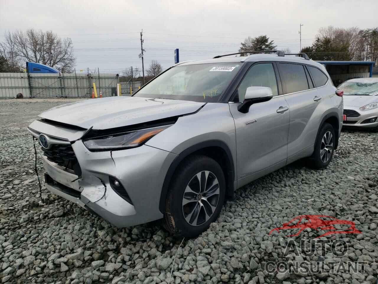 TOYOTA HIGHLANDER 2021 - 5TDHBRCH8MS527502