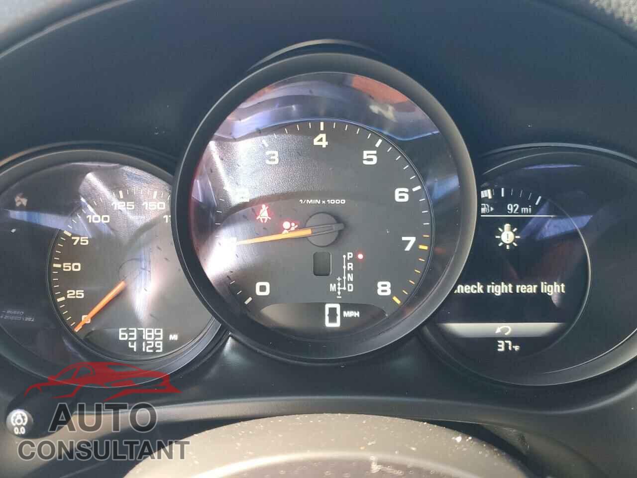 PORSCHE MACAN 2017 - WP1AA2A57HLB04355