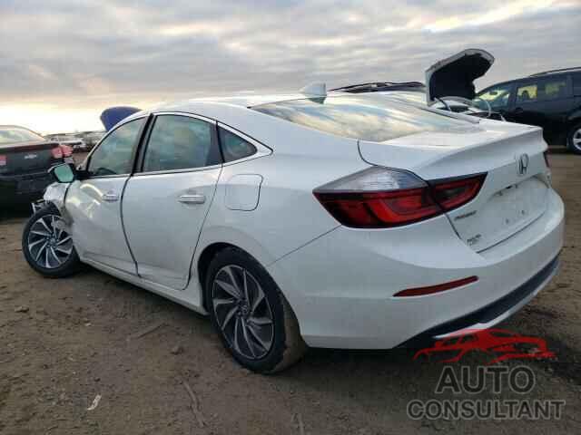 HONDA INSIGHT 2019 - 19XZE4F99KE027827