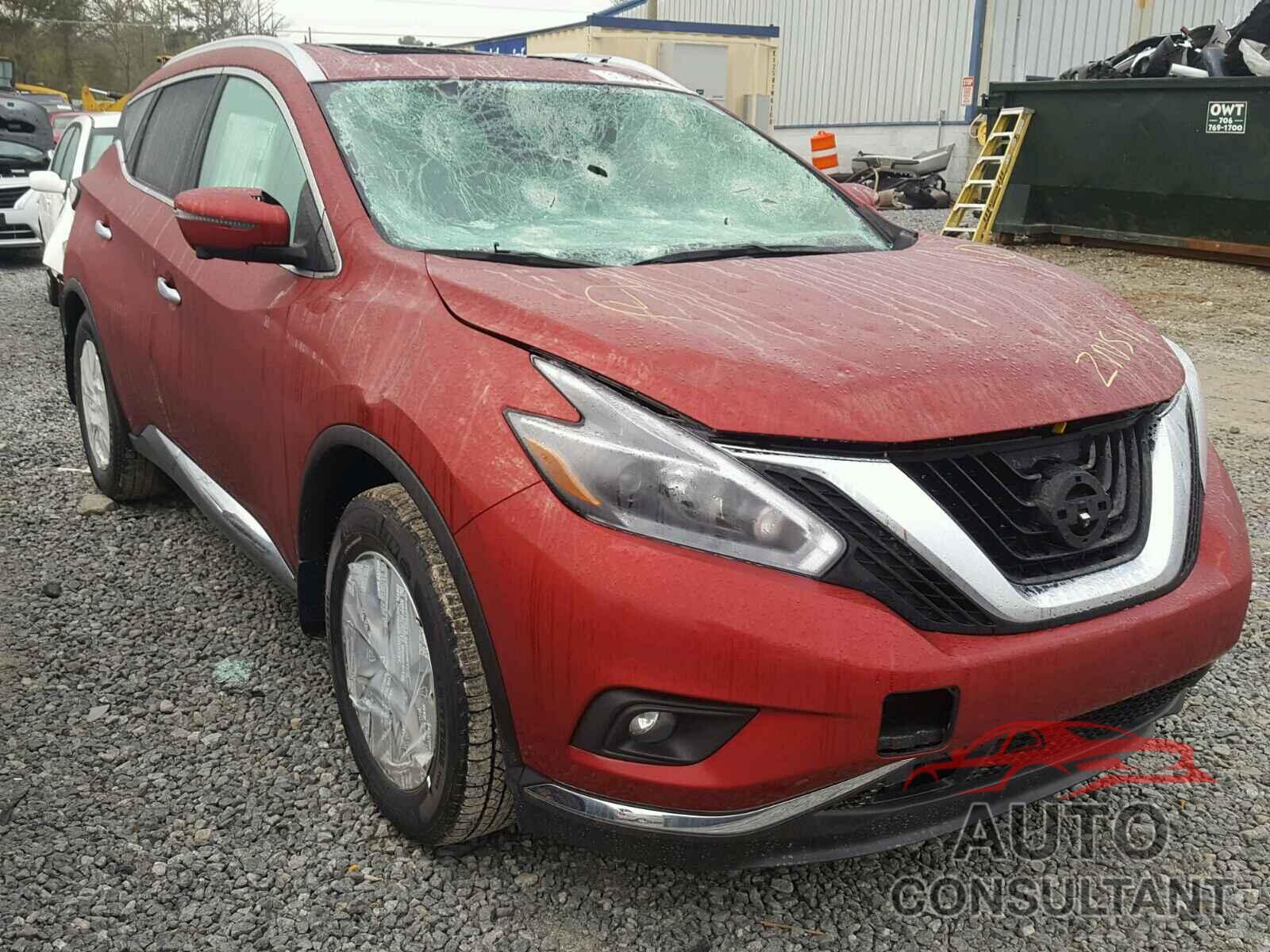 NISSAN MURANO 2018 - 5N1AZ2MG1JN139003