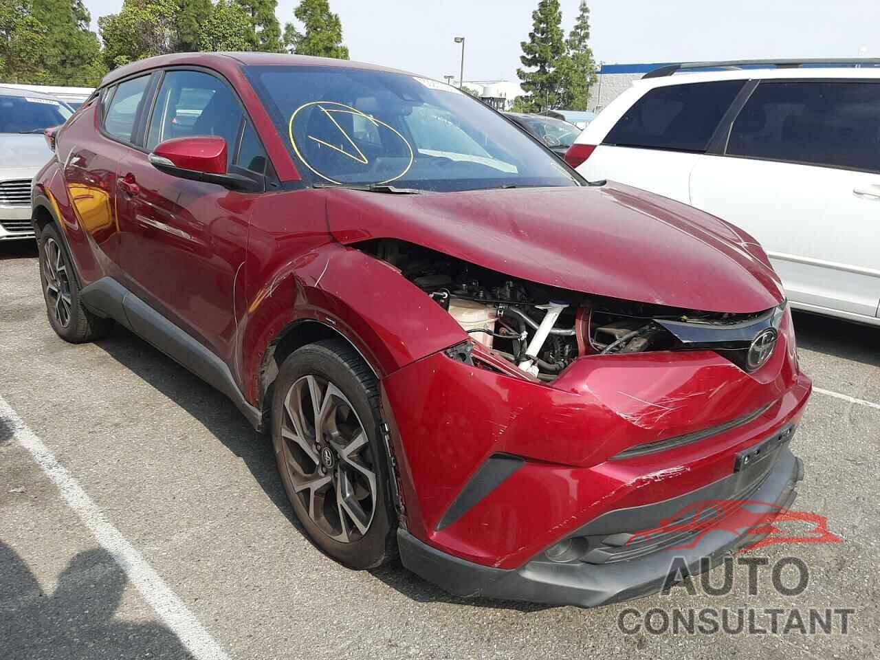 TOYOTA C-HR 2018 - NMTKHMBX2JR061382