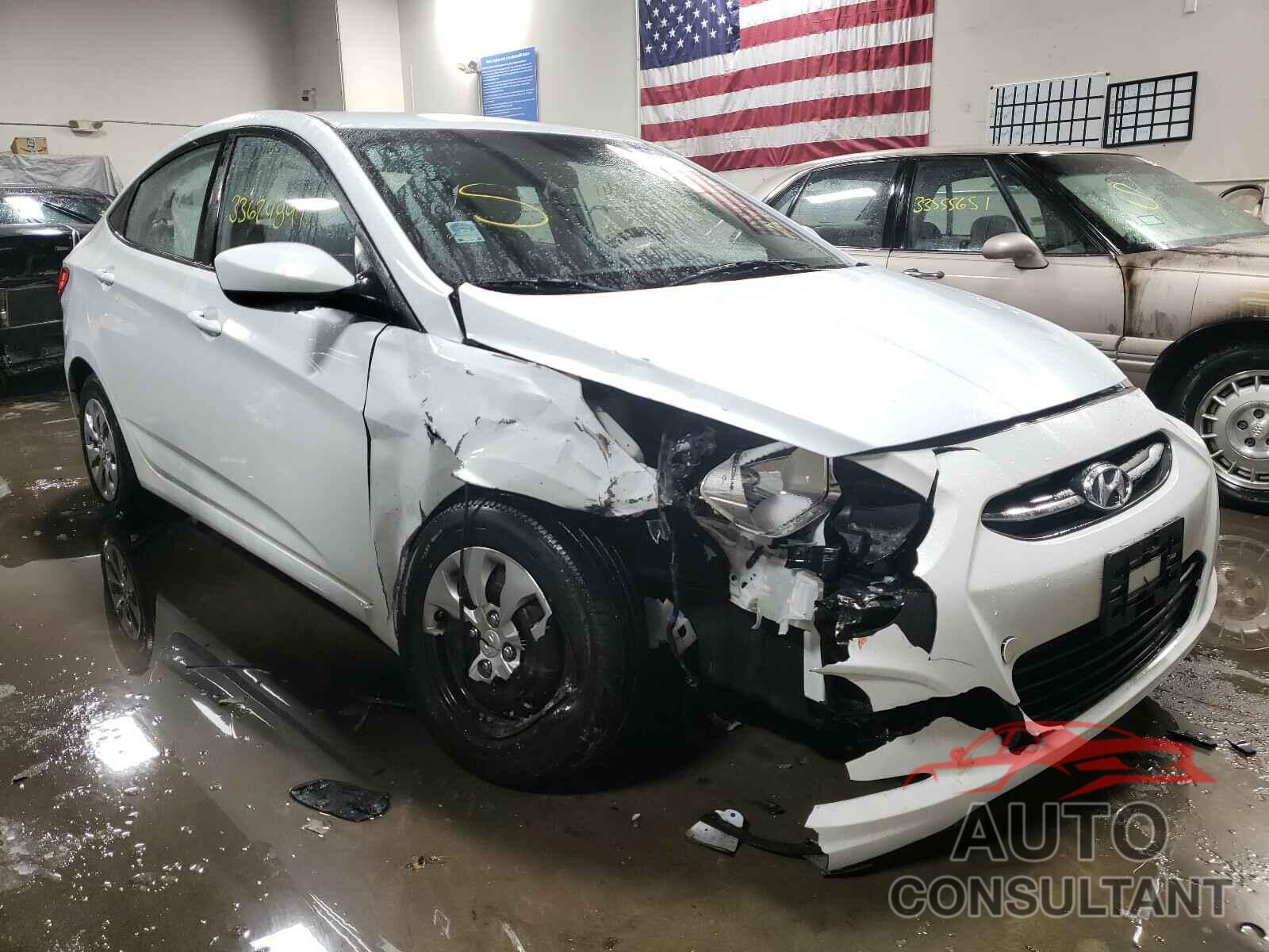 HYUNDAI ACCENT 2016 - KMHCT4AE4GU036343