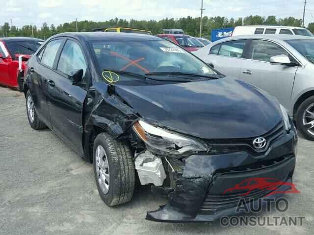 TOYOTA COROLLA 2014 - 5YFBURHE3EP139926