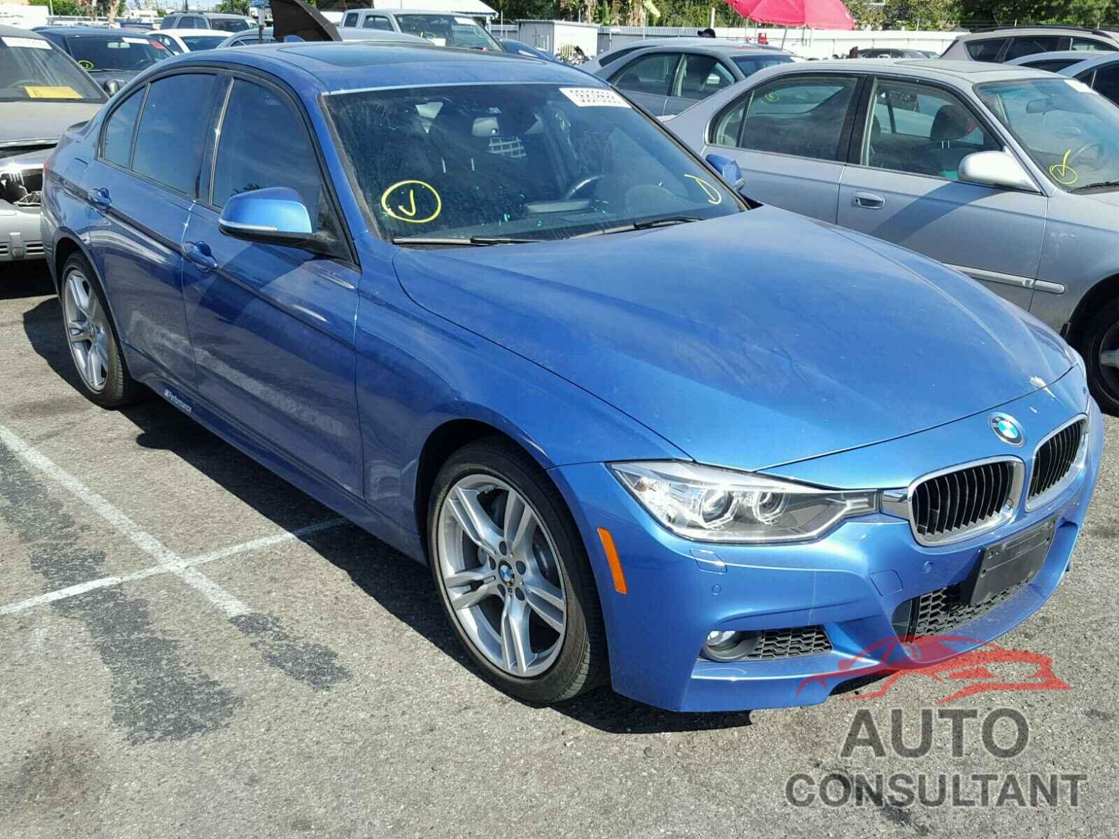 BMW 3 SERIES 2015 - WBA3B3C55FJ985024