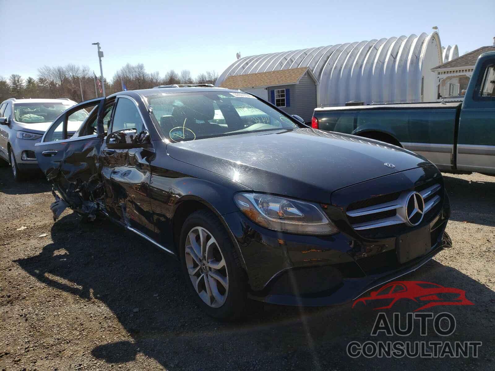 MERCEDES-BENZ C CLASS 2018 - 55SWF4KB3JU260795