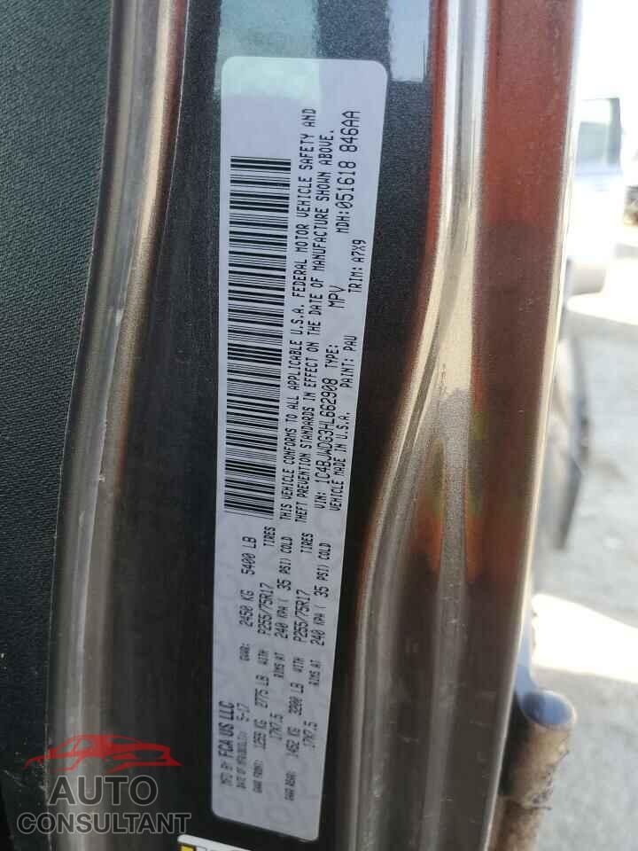 JEEP WRANGLER 2017 - 1C4BJWDG3HL662908