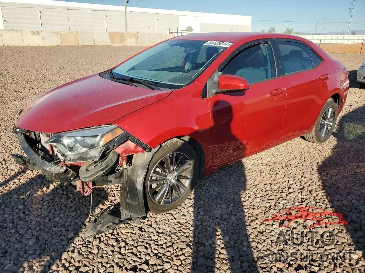 TOYOTA COROLLA 2016 - 2T1BURHE4GC532708