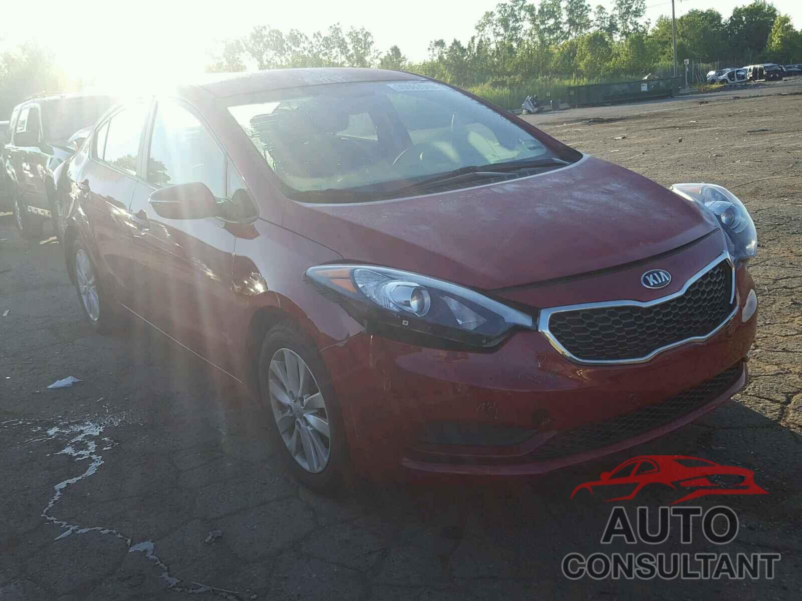 KIA FORTE 2016 - KNAFX4A62G5553193