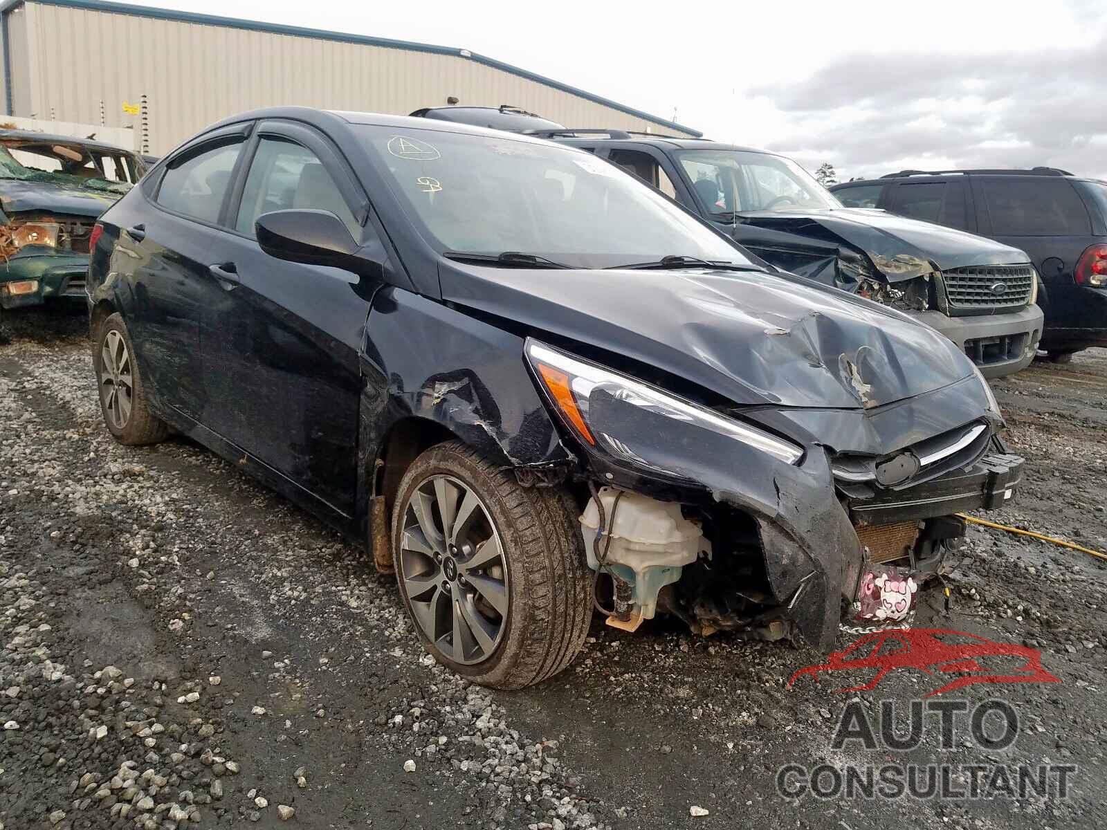 HYUNDAI ACCENT 2017 - KMHCT4AE1HU372985