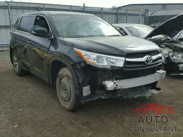 TOYOTA HIGHLANDER 2015 - 5TDBKRFH9FS121183