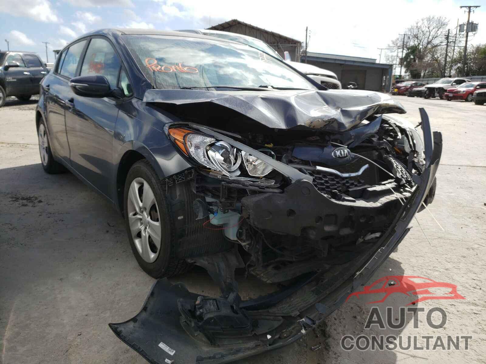 KIA FORTE 2016 - KNAFK5A86G5607777