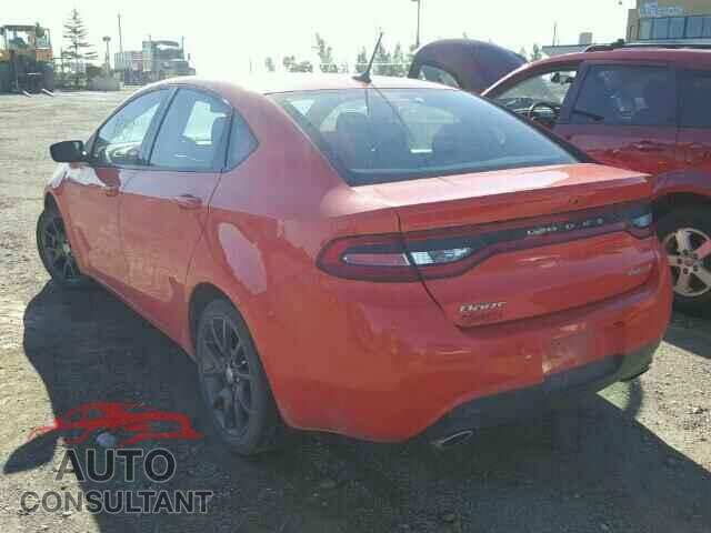 DODGE DART 2015 - 1C3CDFBB5FD346960