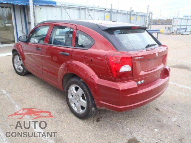 DODGE CALIBER 2008 - 3VV3B7AX2KM190476