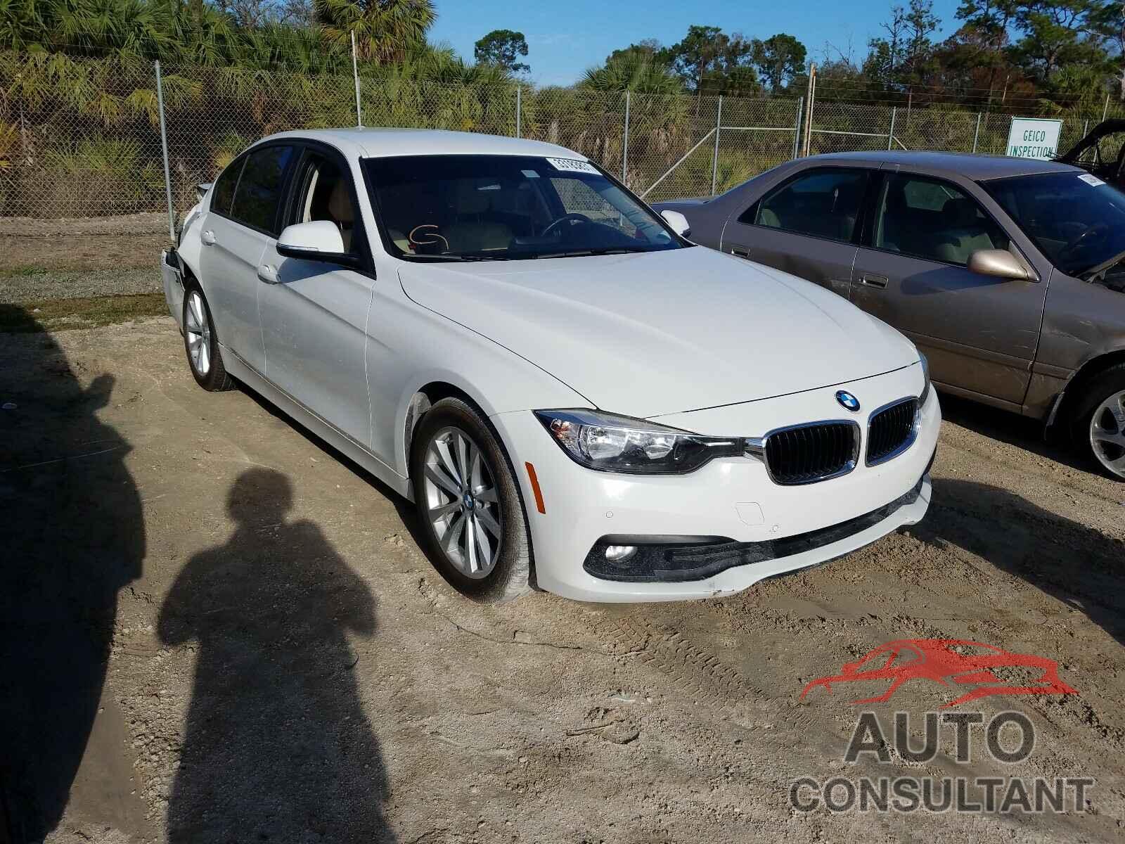 BMW 3 SERIES 2017 - WBA8E1G38HNU15573